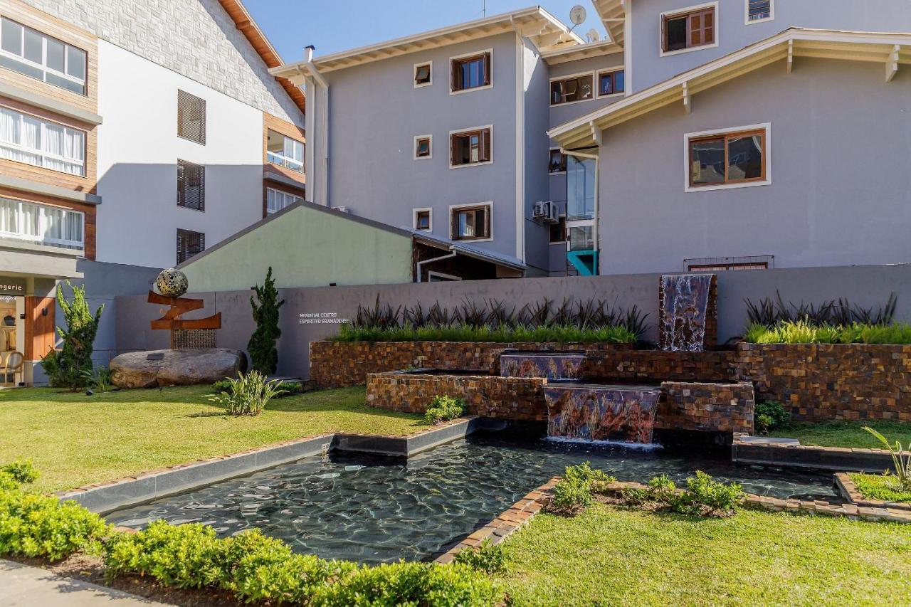 Apto Vita Boulevard duas suítes. Gramado Exterior foto