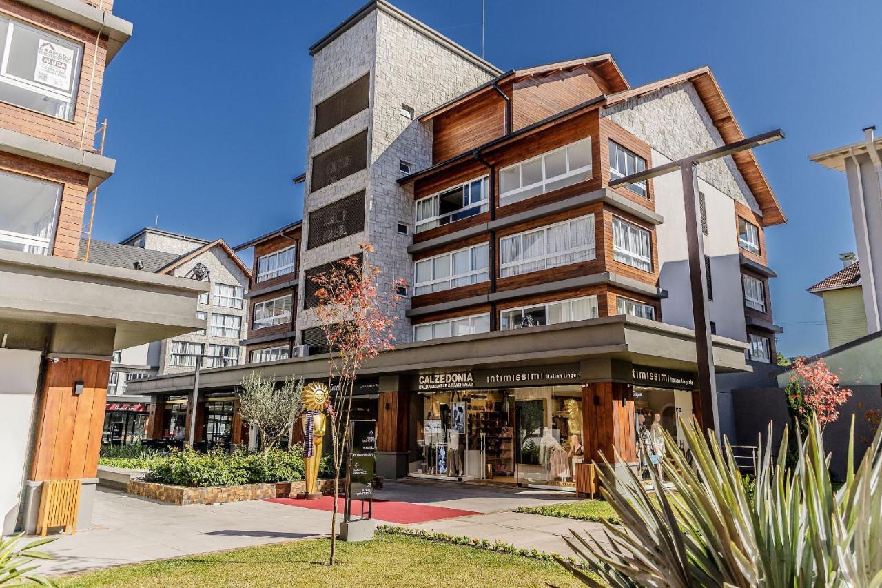 Apto Vita Boulevard duas suítes. Gramado Exterior foto